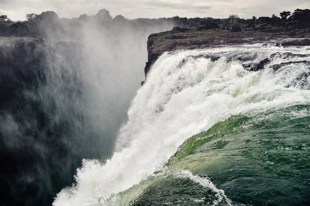 Victoria Falls i Zimbabwe