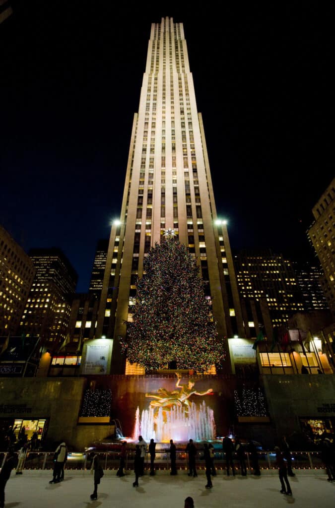 rockefeller center bygningen i new york